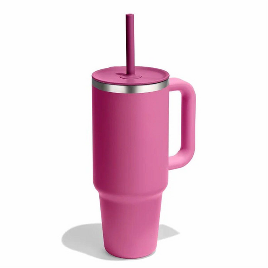 40 oz Travel Tumbler Pink color