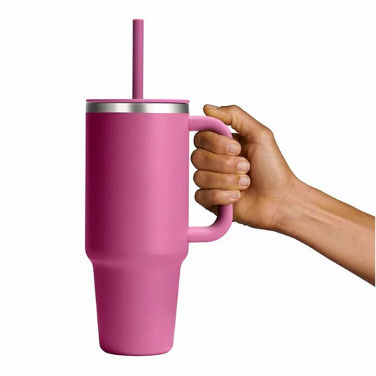 40 oz Travel Tumbler Pink color